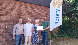 (v.l.) Dr. Martin Büscher, Werner Wessinghage, Birgit Lohmann, Dr. Richard Saure