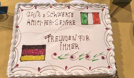 Torte der Völkerverständigung