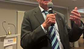 Prof. Lammert bei seinem engagierten Vortrag zur Demokratie