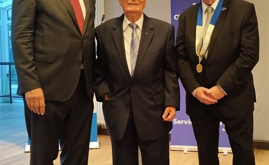 (v.l.n.r.) Dr. Richard Saure, Wolfgang Klein, Dr. Alfons Drüke